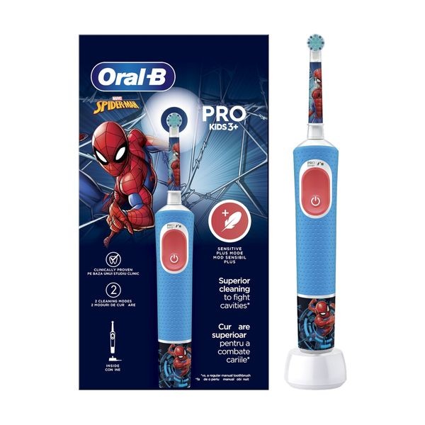 Οδοντόβουρτσα Ηλεκτρική Oral-B Vitality Pro Kids Spider-Man