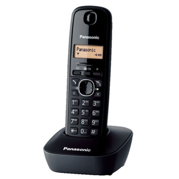 Τηλέφωνο ασύρματο Panasonic KX-TG1611GRH Black