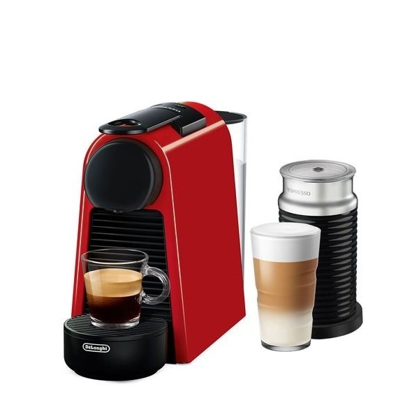 Καφετιέρα Nespresso Delonghi EN85.RAE Essenza Mini Red & Aeroccino