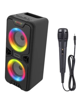 Ηχείο MANTA SPK816BLT Karaoke RMS 30W με Μικρόφωνο