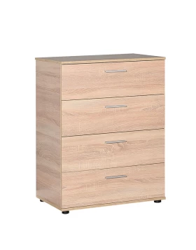 Trendline Megapap chest of drawers in sonoma color 73x44x96cm.