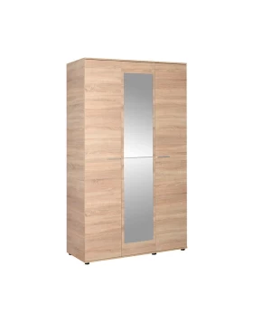 Trendline Megapap three-doors wardrobe in sonoma color 120x52x212cm.