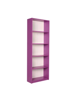 Max Megapap bookcase in purple color 58x23x170cm.