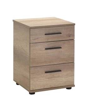 Trendline Megapap bedside table - chest of drawers in tori color 40x39x57cm.