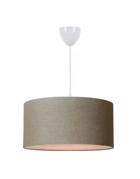 Monahan Megapap fabric ceiling lamp in sand beige color 38x20x70cm.