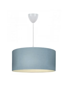 Monahan Megapap fabric ceiling lamp in blue color 38x20x70cm.