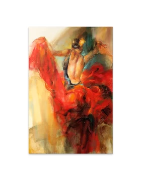 Dancer Megapap painting on canvas digital printing 60x90x3cm.