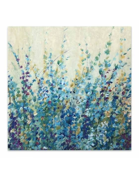 Wildflowers Megapap painting on canvas digital printing 60x60x3cm.