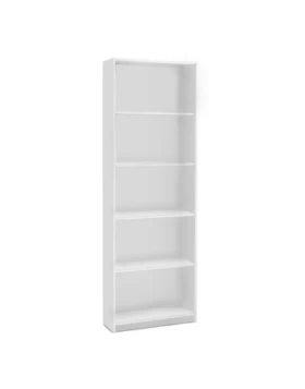 Max Megapap bookcase in white color 64x26x182cm.