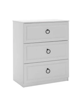 Hampton Megapap drawer in white color 72x44x93cm.