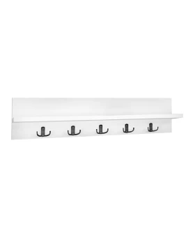 Kery Megapap melamine wall hanger in white color 80x11x18cm.