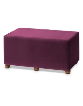 Genma Megapap fabric stool in purple color 80x40x40cm.