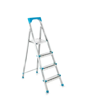 Gi200 Perilla metal ladder 3+1 steps 80cm.