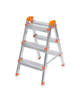 Double Step Perilla metal ladder 3+3 steps 71cm.