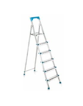 Gi200 Perilla metal ladder 5+1 steps 123cm.