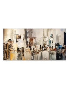 City Megapap canvas painting digital printing 140x70x3cm.