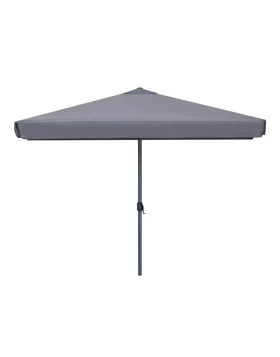 Dylan Megapap aluminium frame umbrella fabric in antacite color 3x3m.