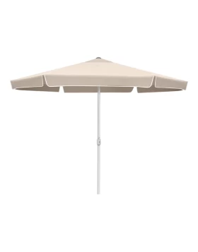 Capri Megapap aluminium frame umbrella fabric in ecru color Ø3m.