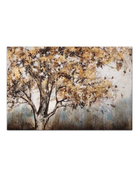 Autumn Tree Megapap painting on canvas digital printing 140x100x3cm.