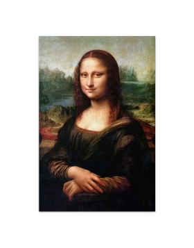 Πίνακας σε καμβά Mona Lisa Megapap ψηφιακής εκτύπωσης 70x100x3εκ.