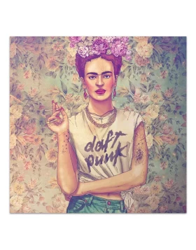 Frida Punk Megapap canvas painting digital printing 60x60x3cm.