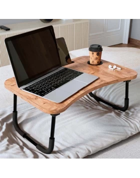 Sedon Megapap melamine laptop table in pine oak color 59.2x39,2x26,2cm.