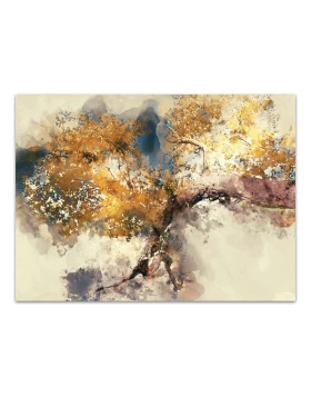 Abstract Tree Megapap painting on canvas digital printing 100x70x3cm.