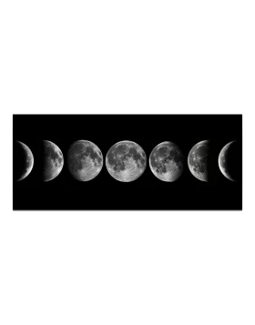 The Moon Megapap painting on canvas digital printing 120x50x3cm.