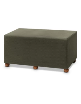 Genma Megapap fabric stool in green color 80x40x40cm.