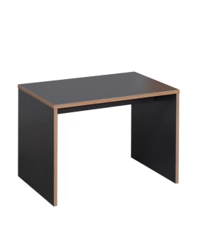 Rio Megapap melamine coffee - office table in anthracite color 60x40x43cm.