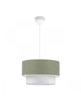 Whitehouse Megapap E27  fabric ceiling lamp in khaki color 30x20x55cm.