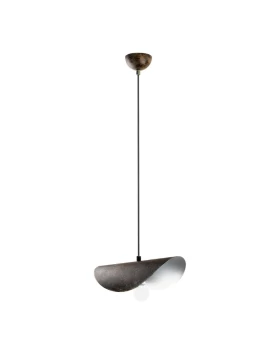 Vinci II Megapap  E27 metallic ceiling lamp in copper vintage color 30x20x106cm.