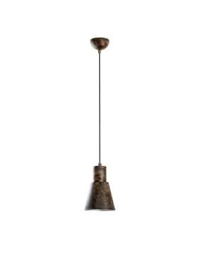 Vinci I Megapap  E27 metallic ceiling lamp in copper vintage color Ø14x114cm.