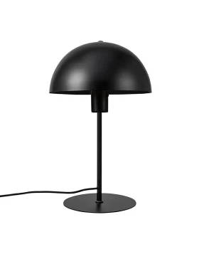 Favori Megapap E27 metal table lamp in black color Ø25x39cm.