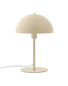 Favori Megapap E27 metal table lamp in cream color Ø25x39cm.