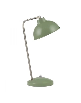 Travis Megapap E14 metal table lamp in mint green color 16.5x11x42cm.