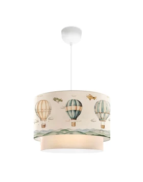 Goofy Megapap fabric ceiling lamp with cute balloons 30x20x70cm.