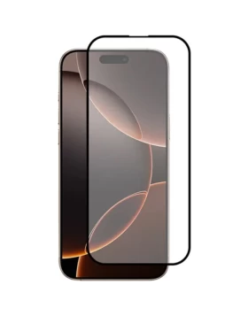 Vivid Full Face Tempered Glass Apple iPhone 16 Pro Black