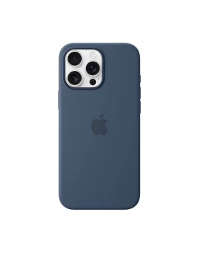 Θήκη iPhone 16 Pro Max Silicone Case with MagSafe Denim